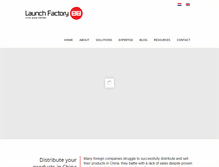 Tablet Screenshot of launchfactory88.com